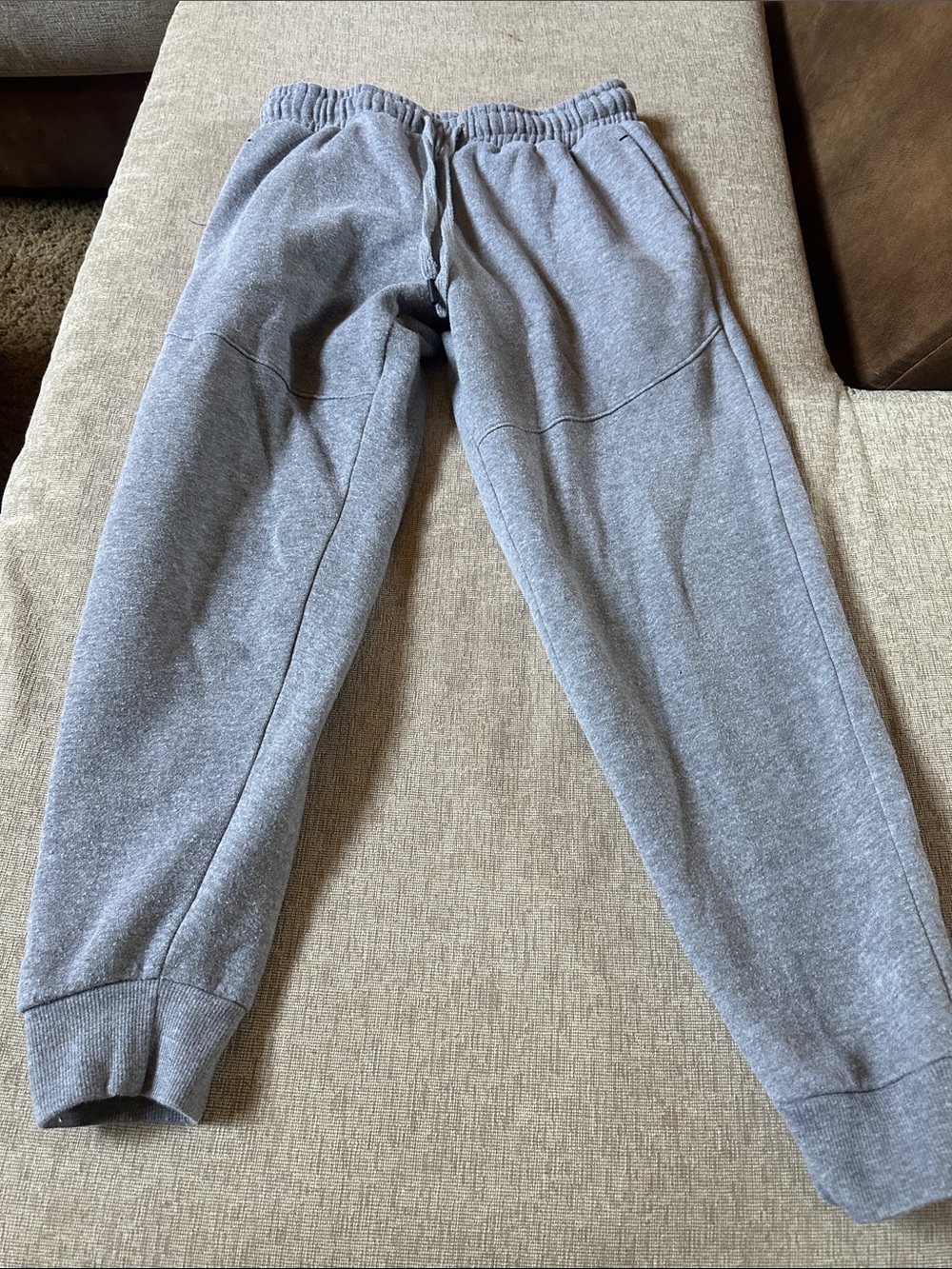 Men’s BCG grey sweats banded bottom size medium